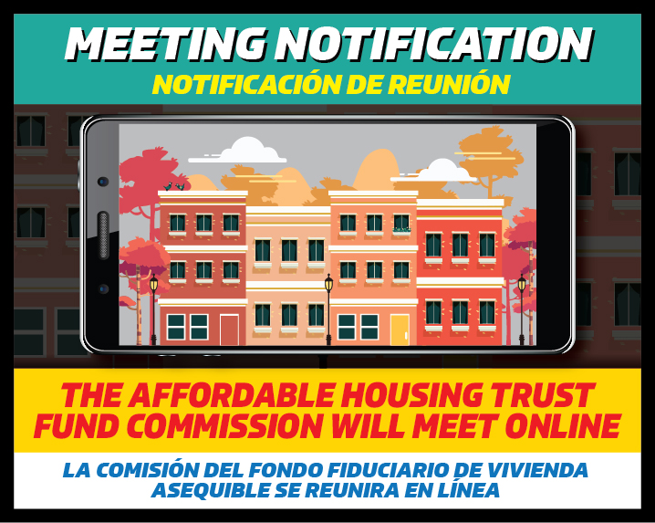 Affordable Housing Trust Fund Virtual Meeting Notice